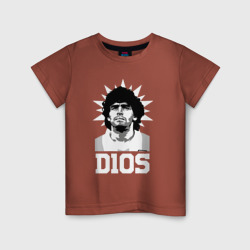 Детская футболка хлопок Dios Diego Maradona