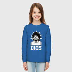 Детский лонгслив хлопок Dios Diego Maradona - фото 2