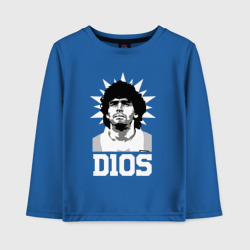 Детский лонгслив хлопок Dios Diego Maradona