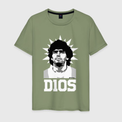 Мужская футболка хлопок Dios Diego Maradona