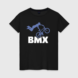 Женская футболка хлопок BMX moto