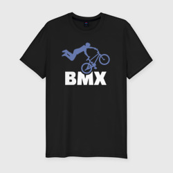 Мужская футболка хлопок Slim BMX moto