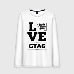 Мужской лонгслив хлопок GTA6 love classic