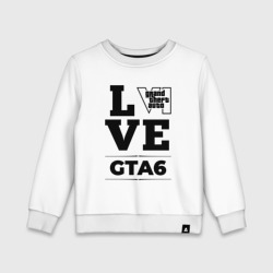 Детский свитшот хлопок GTA6 love classic