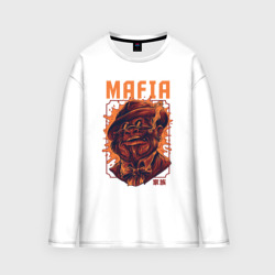 Женский лонгслив oversize хлопок Mafia ape