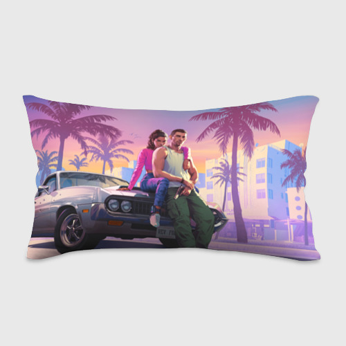 Подушка 3D антистресс Jason & Lucia - GTA 6 official art