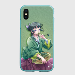 Чехол для iPhone XS Max матовый Монолог фармацевта Маомао
