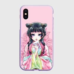 Чехол для iPhone XS Max матовый Маомао - Монолог фармацевта