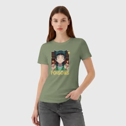 Женская футболка хлопок Apothecary Diaries - poisons Maomao - фото 2