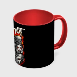 Кружка с полной запечаткой Slipknot метал-группа