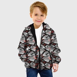 Детская куртка 3D Портреты орлов - фото 2