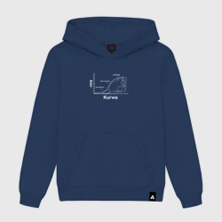 Мужская толстовка хлопок Бобр курва график