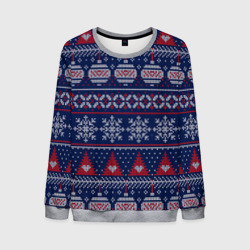 New Year's sweater – Мужской свитшот 3D с принтом купить со скидкой в -35%