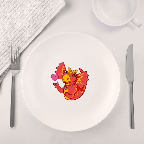 Набор: тарелка + кружка Сирена - любовь - фото 4