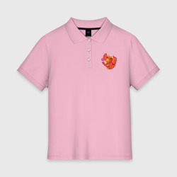 Женское поло хлопок Сирена - любовь