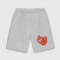 Мужские трикотажные шорты футер хлопок Сирена - любовь