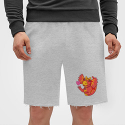 Мужские трикотажные шорты футер хлопок Сирена - любовь - фото 2