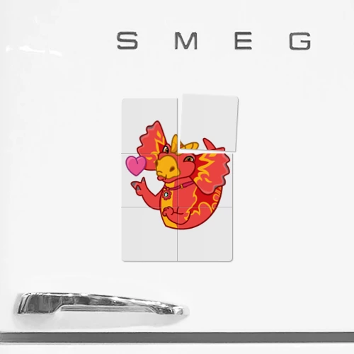 Магнитный плакат 2Х3 Сирена - любовь 3 - фото 2