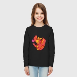 Детский лонгслив хлопок Сирена - любовь 3 - фото 2