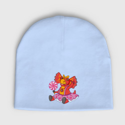 Женская шапка демисезонная Сирена - дракоша