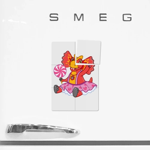 Магнитный плакат 2Х3 Сирена - дракоша 3 - фото 2