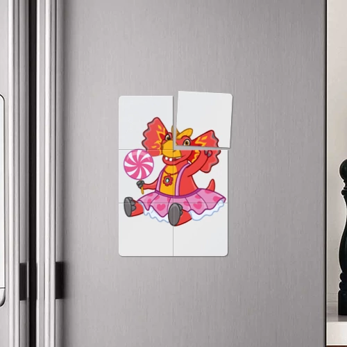 Магнитный плакат 2Х3 Сирена - дракоша 3 - фото 4