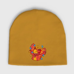 Женская шапка демисезонная Сирена - Турбозавры