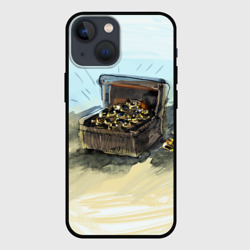 Чехол для iPhone 13 mini Сундук с сокровищами