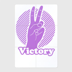 Магнитный плакат 2Х3 Victory hand gesture