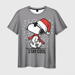 Stay cool Snoopy – Мужская футболка 3D с принтом купить со скидкой в -26%