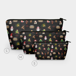 Косметичка 3D Много новогодних игрушек - фото 2