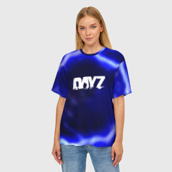 Женская футболка oversize 3D Dayz strom gradient - фото 2