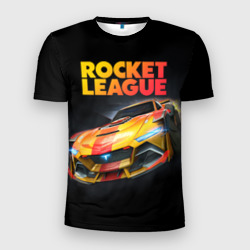 Мужская футболка 3D Slim Rocket League - Tyranno GXT