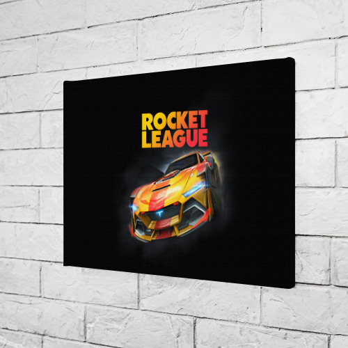 Холст прямоугольный Rocket League - Tyranno GXT, цвет 3D печать - фото 3