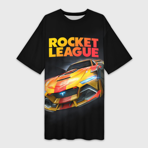 Платье-футболка 3D Rocket League - Tyranno GXT, цвет 3D печать