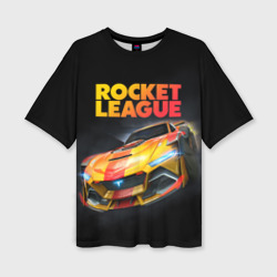 Женская футболка oversize 3D Rocket League - Tyranno GXT