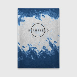 Обложка для автодокументов Starfield blue space