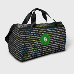 Сумка спортивная 3D Bitcoin сатоши 