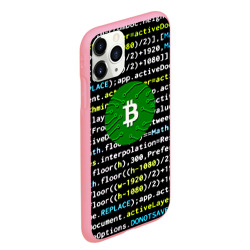 Чехол для iPhone 11 Pro Max матовый Bitcoin сатоши  - фото 2