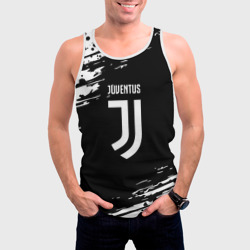 Мужская майка 3D Juventus спорт краски - фото 2