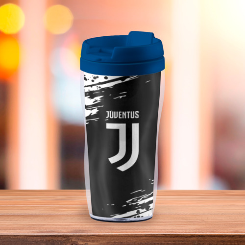 Термокружка-непроливайка Juventus спорт краски, цвет синий - фото 3