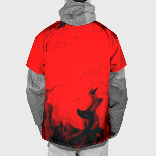 Накидка на куртку 3D Imagine dragons bend  fire smock, цвет 3D печать - фото 2