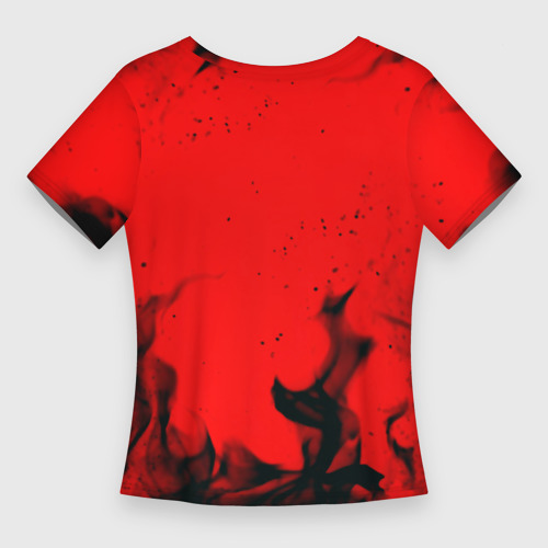 Женская футболка 3D Slim Imagine dragons bend  fire smock, цвет 3D печать - фото 2