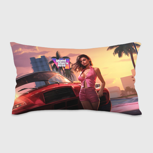 Подушка 3D антистресс GTA 6 girl vice city