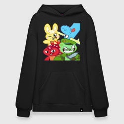 Худи SuperOversize хлопок Four happy tree friends