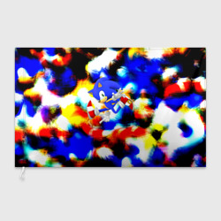 Флаг 3D Sonic colors