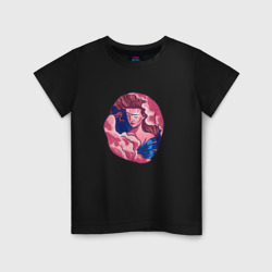 Девушка парящая в облаках – Детская футболка хлопок с принтом купить со скидкой в -20%