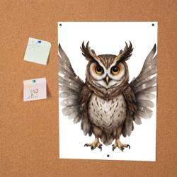 Постер Совушка с крыльями - фото 2