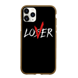 Чехол для iPhone 11 Pro Max матовый lover loser