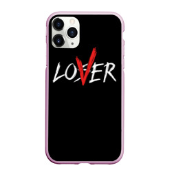 Чехол для iPhone 11 Pro Max матовый lover loser